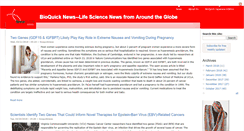 Desktop Screenshot of bioquicknews.com