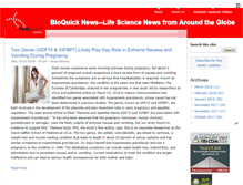 Tablet Screenshot of bioquicknews.com